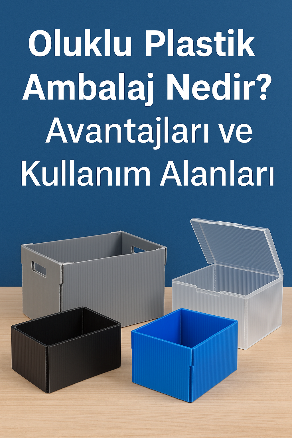 Oluklu Plastik Ambalaj Nedir? Avantajları ve Kullanım Alanlar